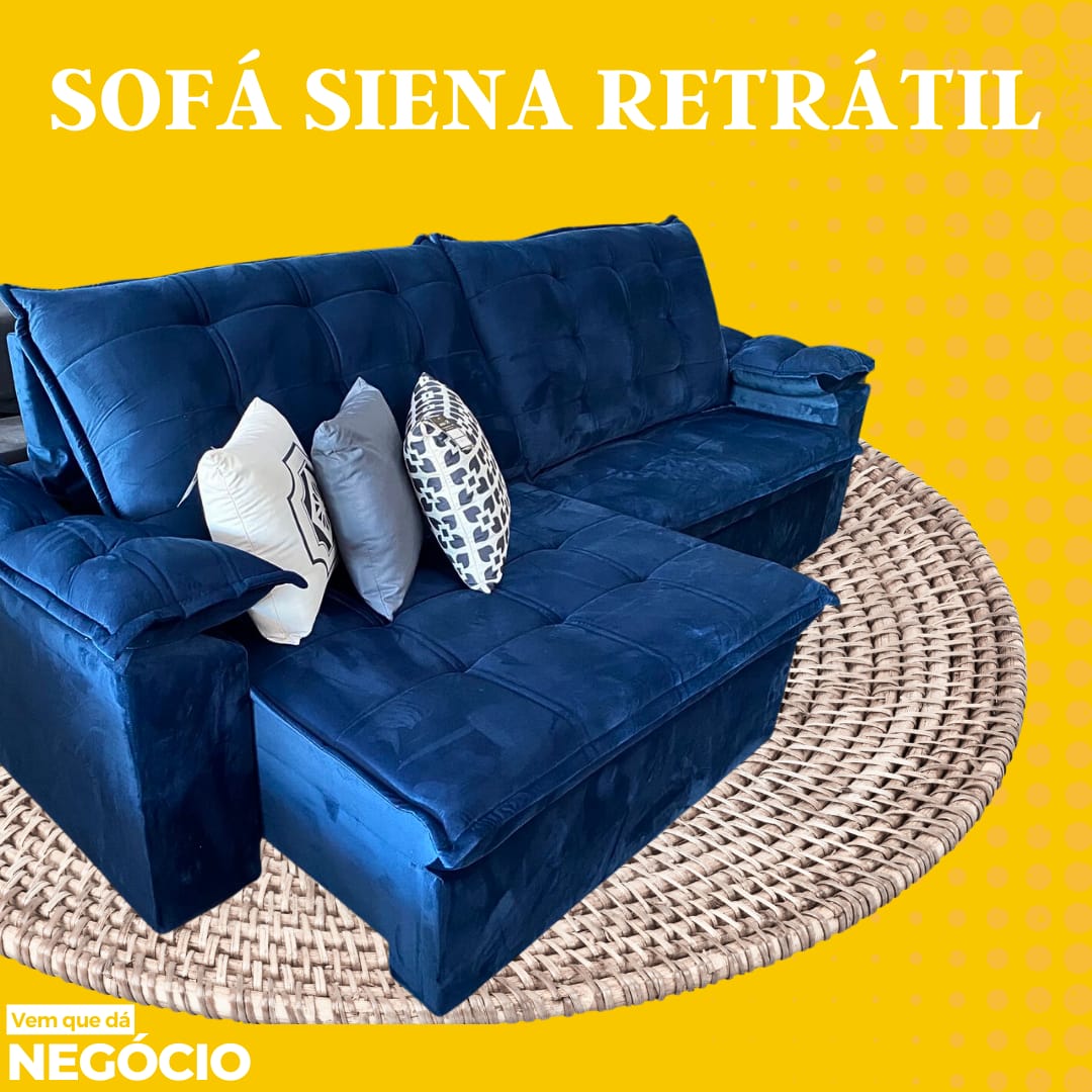 GN Móveis Sofá Retrátil